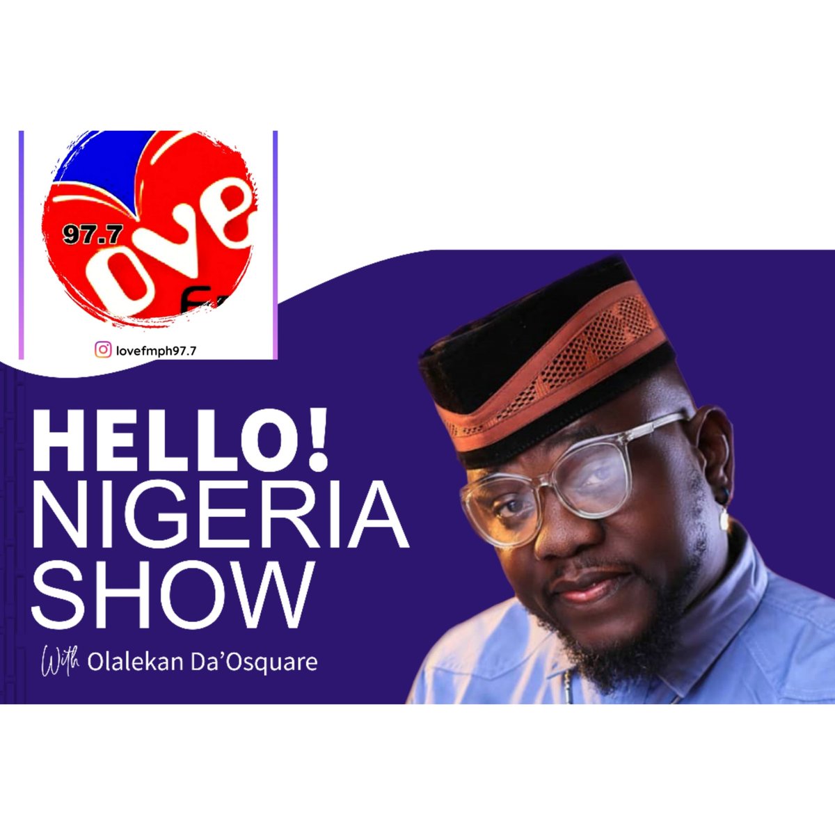 lovefmph977's tweet photo. Blazing Jams ๐ต๐ฅ
#NP: @idahams X @iamseyishay - SHIMA #HelloNigeria๐๐ณ๐ฌ Show w. Host @OsquareVj Olalekan Da O'square
#yourfamilystation https://t.co/tffwFB3dkl