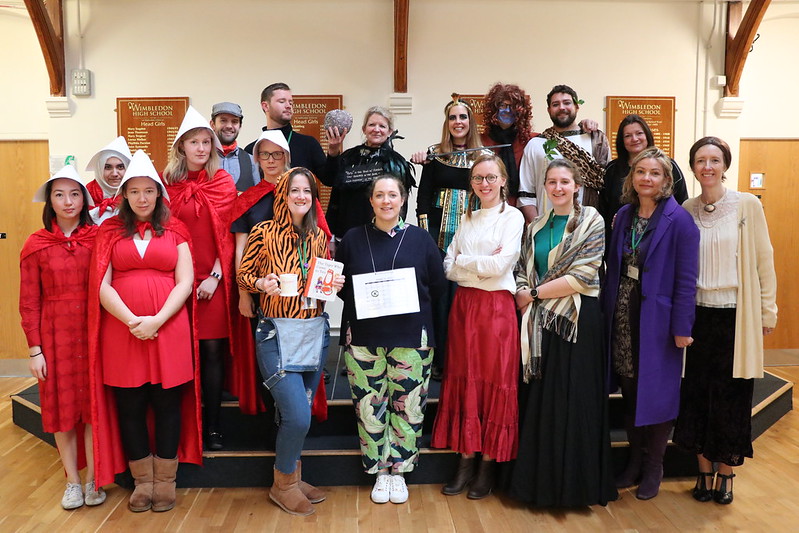 WimbledonHigh's tweet photo. 📚💚With a week to go until #WorldBookDay, let's look back on what we were up to last year.

Read here - https://t.co/ZIEuNlYsfw

#ThrowbackWHS #ImagineWHS https://t.co/A1lnJIIvRN