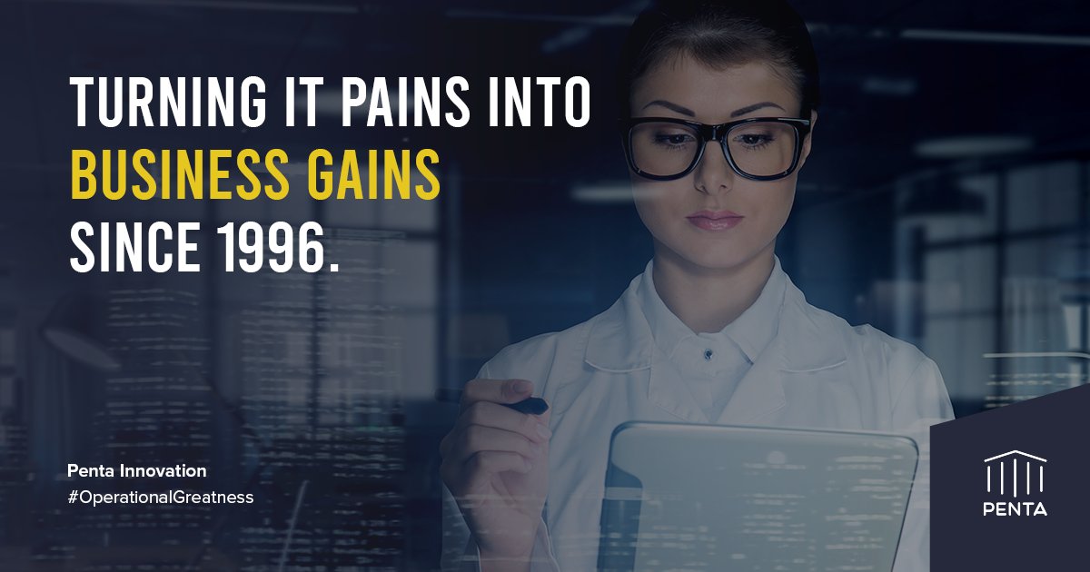 PentaCH's tweet photo. Penta is about #innovation that accelerates day-to-day results for your company. Our experts understand business drivers &amp; work 24/7 to deliver #agileIT solutions for everchanging operational needs. Level up performance, book a complimentary audit call on https://t.co/8OPkT75Fiu. https://t.co/lHIPDPsiNp