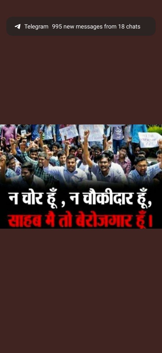 Sandeep65403689's tweet photo. #modi rojgar do
#modi job do 
#our dimand#modi_job_do
#Ttansperancy
Ssc cgl 2019 and 2018 exam paper
Clear pending cacancies
Timely result https://t.co/UL5UnlJN4f
