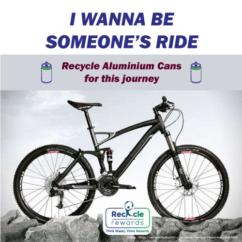 recyclerewards2's tweet photo. Did you know? #AluminumCans when recycled can be made into bikes. Contribute by downloading our App and Book an Appointment NOW.  
#recycle #drywaste #bike #cycle #waste #WasteManagement #swachhbharat #sustainability
*Note - Currently pickup service is available only at 380058. https://t.co/npsBTWOkLv