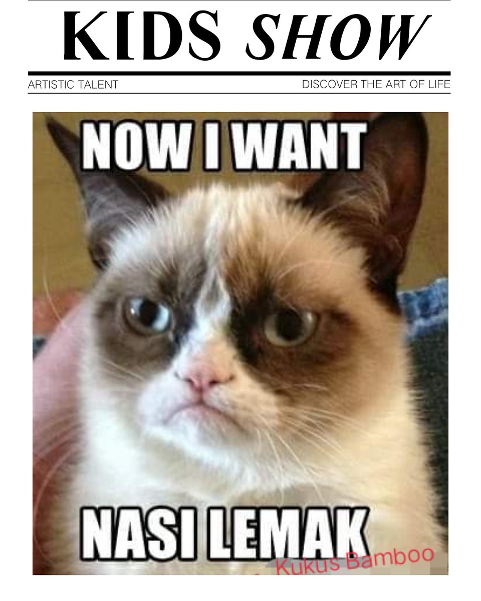 SembangSpontan's tweet photo. 😀😃😄😆😅 Hahahahaha
Gasak... Meow pon dh nak makan #nasilemakkukusbamboo 

📍Waze: Kafe Sembang Spontan
Facebook:https://t.co/8r2PfLliLF https://t.co/FBTwZtisai