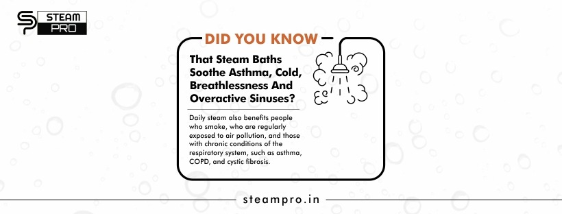 SteamPro6's tweet image. Did you know deep breaths in a steam room can help keep them open the airways and help the lungs drain unwanted mucous? 
#nature #homespaday #relaxationtime #relaxationmassage #lifestylechange #lifestyle #Steam #SteamTherapy #health #healthproblems #relaxing #therapy00