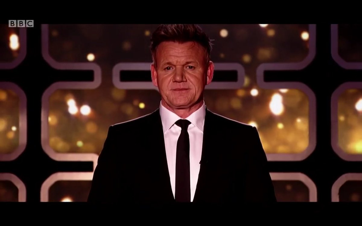 Apparently he has a new show called Gordon Ramsay’s Bank Balance, where teams play trivia Topple in his fuckin quiz TARDIS for £100,000. The format was confusing and very stressful and I will watch it again. https://t.co/nXIBrJ4ilt