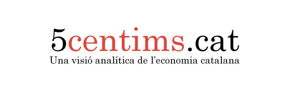 5centimscat's tweet photo. Avui neix el blog d’economia catalana https://t.co/FunOfiH7VP
Farem cinc cèntims cada setmana de qüestions econòmiques amb impacte sobre la societat catalana, a partir de treballs fets des del rigor i amb articles curts i entenedors. Ajuda’ns a divulgar-ho. https://t.co/OlJT9GvNi8