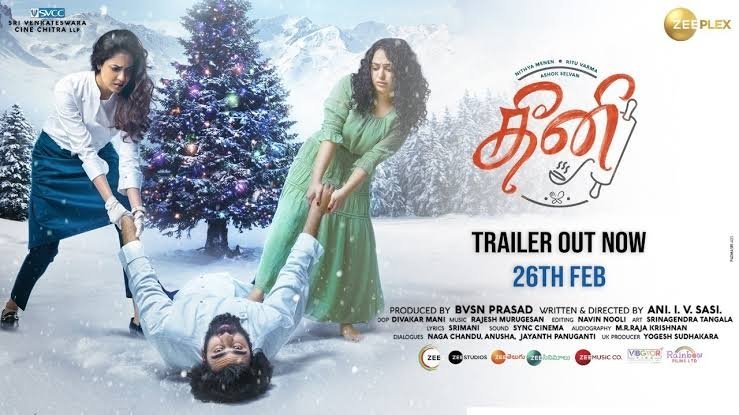 BINGED (@binged_) on Twitter photo Telugu film #NinnilaNinnila premieres on #Zeeplex tomorrow 26th February for a direct to digital release!
Also releasing with it is its Tamil version #Theeni
Catch it at a one time cost of Rs 149!
<a href="/MenenNithya/">Nithya Menen</a> <a href="/RajeshMRadio/">Rajesh Murugesan</a> <a href="/BvsnP/">Bvsn Prasad</a> <a href="/SVCCofficial/">SVCC</a> <a href="/ZeeStudios_/">Zee Studios</a> <a href="/ZeeplexOfficial/">ZEEPLEX</a> Telugu film #NinnilaNinnila premieres on #Zeeplex tomorrow 26th February for a direct to digital release!
Also releasing with it is its Tamil version #Theeni
Catch it at a one time cost of Rs 149!
<a href="/MenenNithya/">Nithya Menen</a> <a href="/RajeshMRadio/">Rajesh Murugesan</a> <a href="/BvsnP/">Bvsn Prasad</a> <a href="/SVCCofficial/">SVCC</a> <a href="/ZeeStudios_/">Zee Studios</a> <a href="/ZeeplexOfficial/">ZEEPLEX</a>