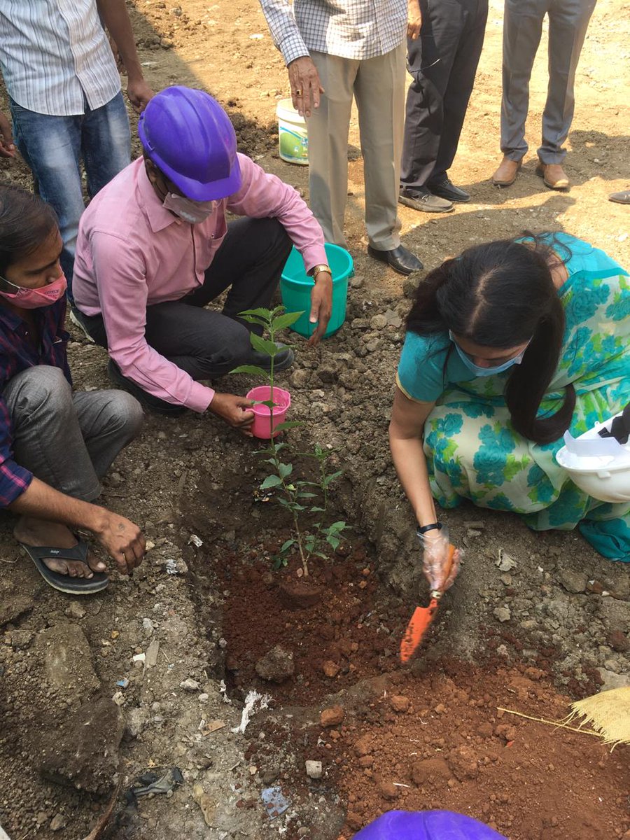cgstraigad's tweet photo. Plantation work has also been started at the site. Subsequently, the commissioner has chaired a meeting with NBCC officials. Various agenda points have been discussed and suitable instructions have been given.@cbic_india @cgstmumbaizone https://t.co/LOAMn0pdpJ