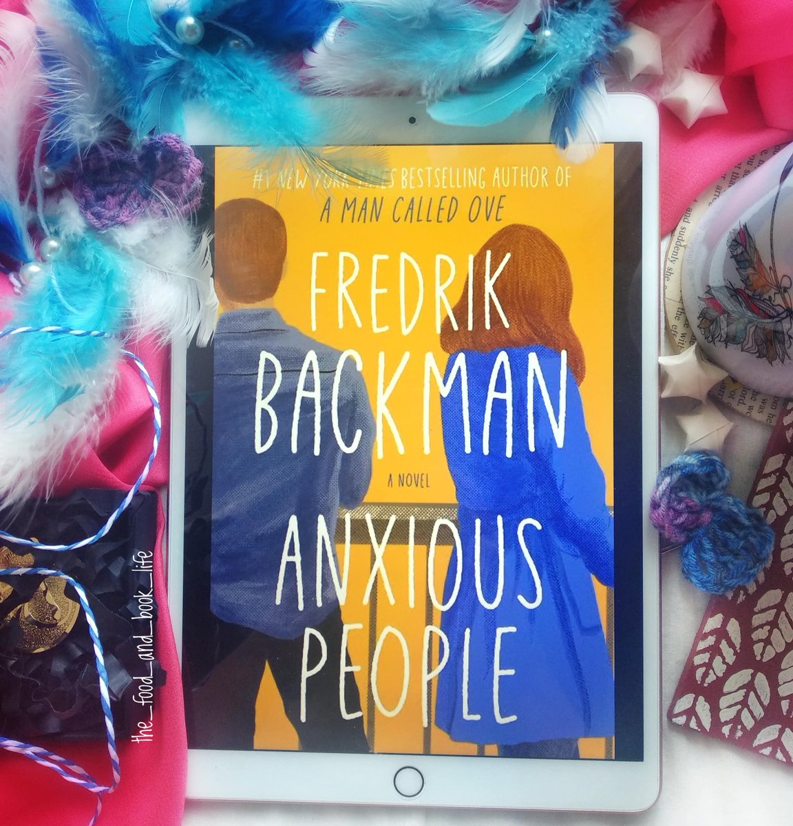 FoodAndBookLife's tweet photo. Anxious People by Fredrik Bachman was my first audiobook thanks to @librofm It is a beautiful book that will have you equal parts laughing and crying. Find the full review here-
https://t.co/rYyzCji07N https://t.co/qUwP3eSKJC