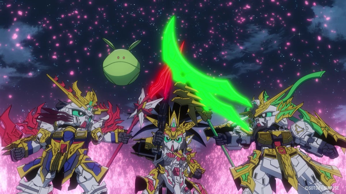 Bandai Spirits ホビー事業部 Sdガンダムワールド 三国創傑物伝 第1話 第2話はいかがでしたか 劇中で活躍した 劉備ユニコーンガンダム 関羽雲長nガンダム 張飛ゴッドガンダム のガンプラも一般店頭にて好評発売中です T Co E4hmloyshn