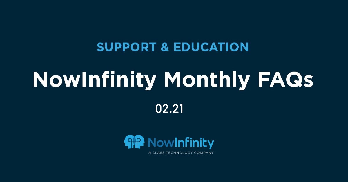 Now_Infinity's tweet photo. In this month’s NowInfinity FAQs, we share helpful tips from setting yourself up as an agent to setting up entities and accessing key #lodgment documents and annual statements. Read the latest FAQs here: https://t.co/dT3ZuttNwx #customerfirst #customersatisfaction https://t.co/mwjfa5a0JQ
