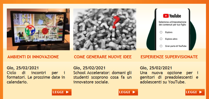 fmdigitale's tweet photo. Buongiorno a tutti! Oggi su https://t.co/8CaUF282G5 trovate aggiornamenti su nuove sessioni formative con @AlfonsoMolina per #ambientiinnovativi e @CStajano per #SchoolAccelerator e una nuova inziativa di @Google per preadolescenti e adolescenti su @YouTube #accountsupervisionato https://t.co/KymhxU0vfN