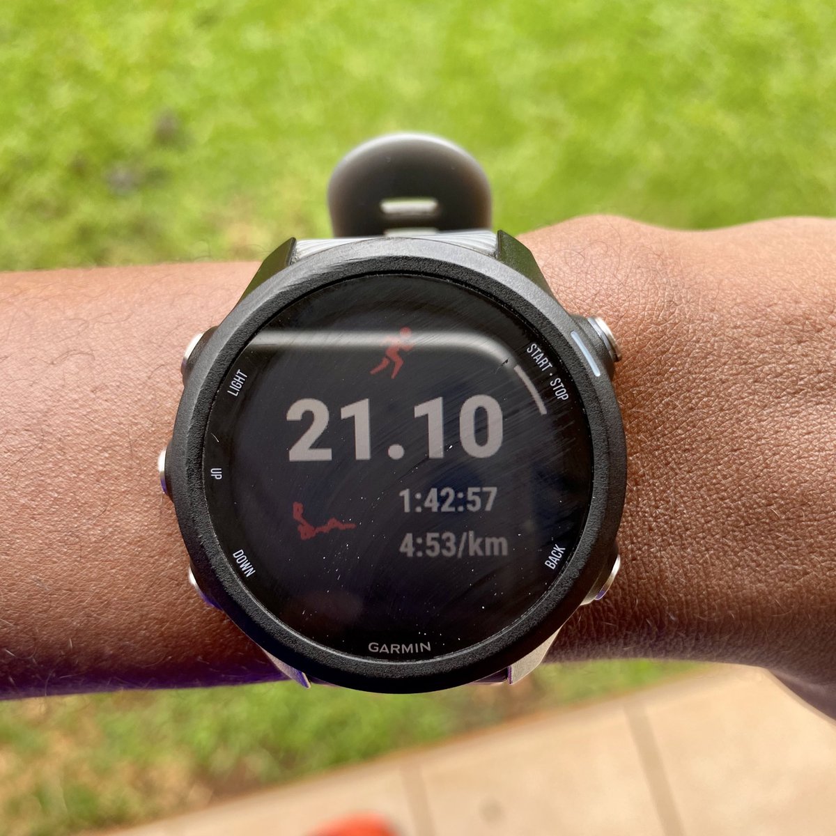 gosharpshooter's tweet photo. #FebRun2021 Day 25: wet wet wet, but gloriously wet.
So I consider, Monday (tempo run), Thursday (midweek long run) and Friday (weekend long run) my work days in the week. It rained on Monday. It rained today. Whatβs the bet I go 3/3 on Saturday π https://t.co/t5O2FjjyOx