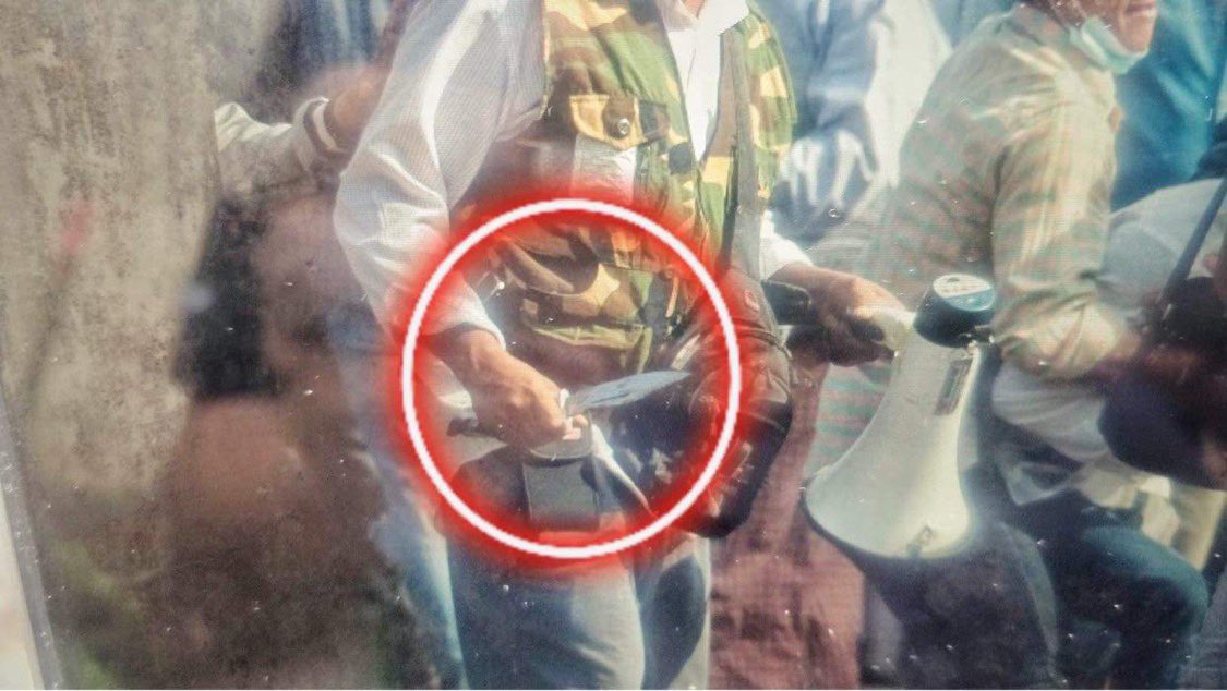 Sian8834's tweet photo. #Myanmar Military-sponsored terrorism seen today at Sule #Yangon. #WhatsHappeningInMyanmar https://t.co/FAhAZ3VApc