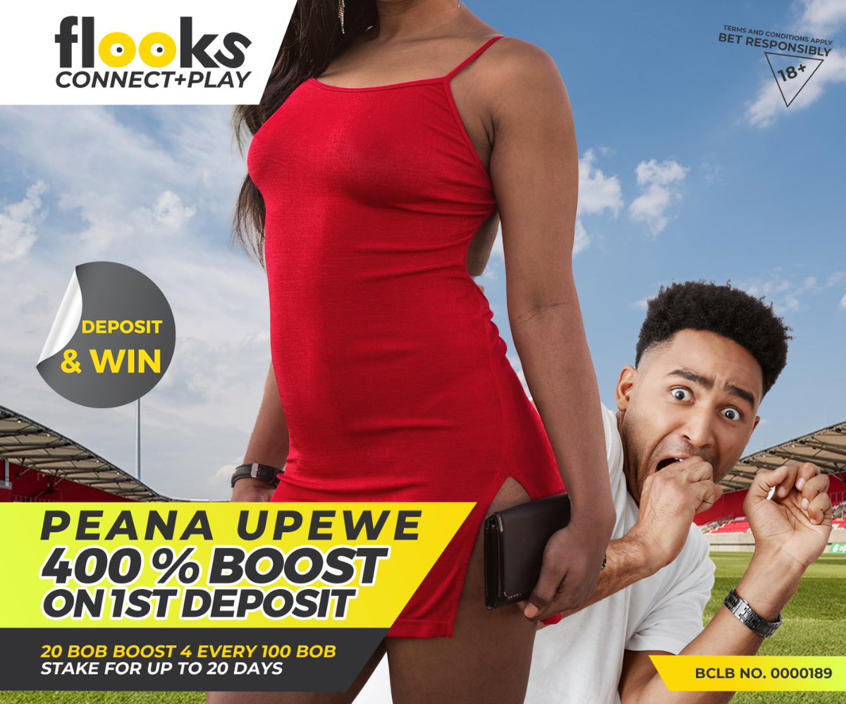 FlooksKE's tweet photo. PEANA UPEWE!
Enjoy 400% gift on your first deposit ya ksh50 or more to boost your winning.Tunakupea FREE gift ya upto ksh 2,000 to boost your stake for upto 20 days

Deposit to win: Sms BET to 29444 and deposit via paybill 299444 or play on https://t.co/jc96Qh5YLt
#FlooksBestOdds https://t.co/cOCYz82Tq1