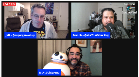 Had a blast playing a short form improv game as Admiral Ackbar with BB8, Yoda and Lando played by <a href="/Knightsfall/">Jeff Burns</a> <a href="/SuperGeekedUp/">Jeff Burns</a> <a href="/akaTheOtherGuy/">Francis</a> #SuperGeekedUp #BB8
