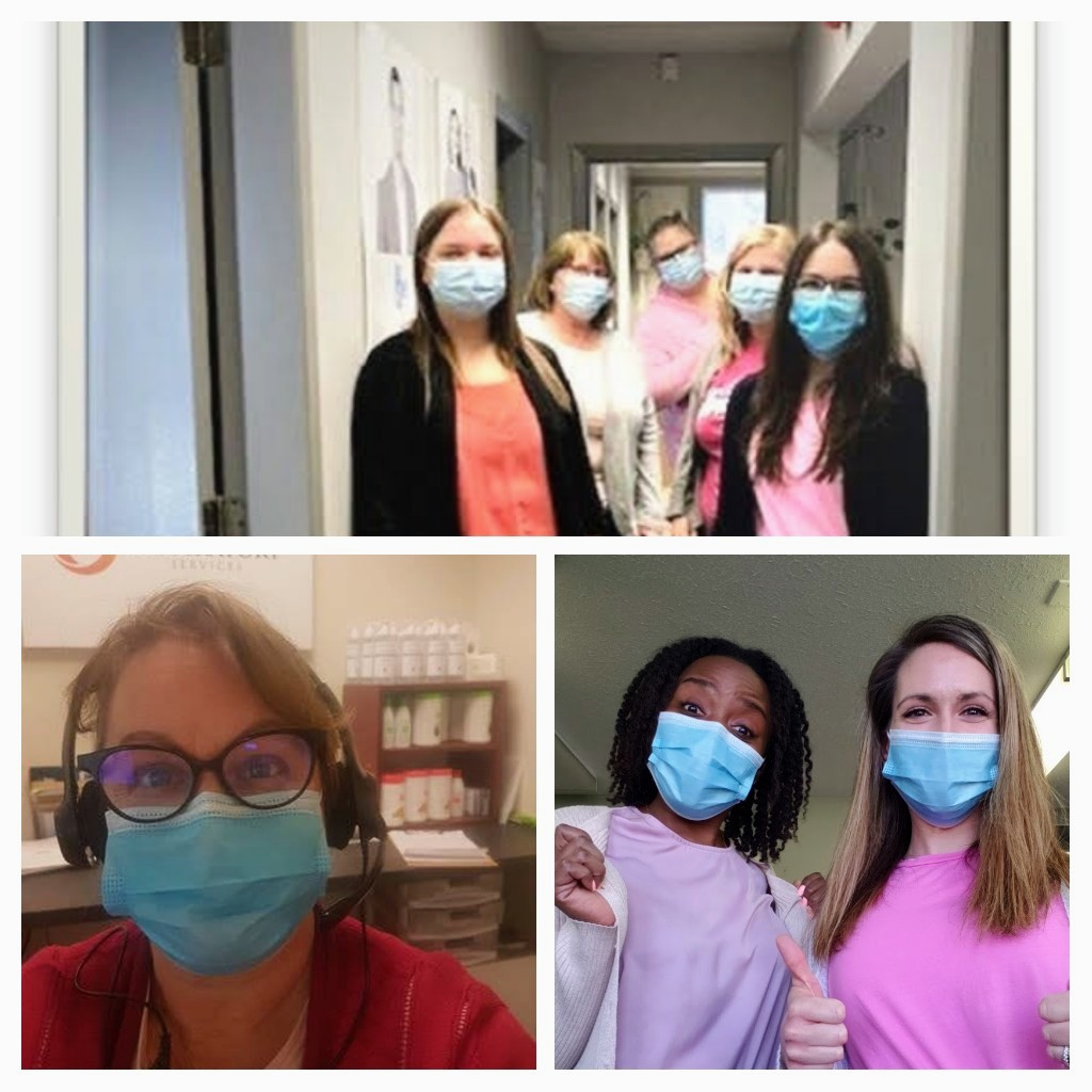 irscanada's tweet photo. Our teams across British Columbia celebrated the #PinkShirtDay2021 promoting and exuding kindness and appreciation in our work spaces. 
In Picture:Team Castlegar, Smithers and Williams Lake, BC. #pinkshirtday #lifteachotherup #britishcolumbia #safeworkspace #antibullying #speakup https://t.co/4IJDPJTmj9