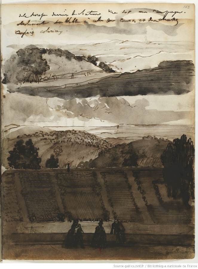 artinsociety's tweet image. Sometimes, an artist’s private sketches reveal another side to that conveyed in their more public, finished works. These atmospheric sketches of outdoor scenes are taken from Edgar Degas’ copious notebooks (“carnets”) gallica.bnf.fr/ark:/12148/btv…