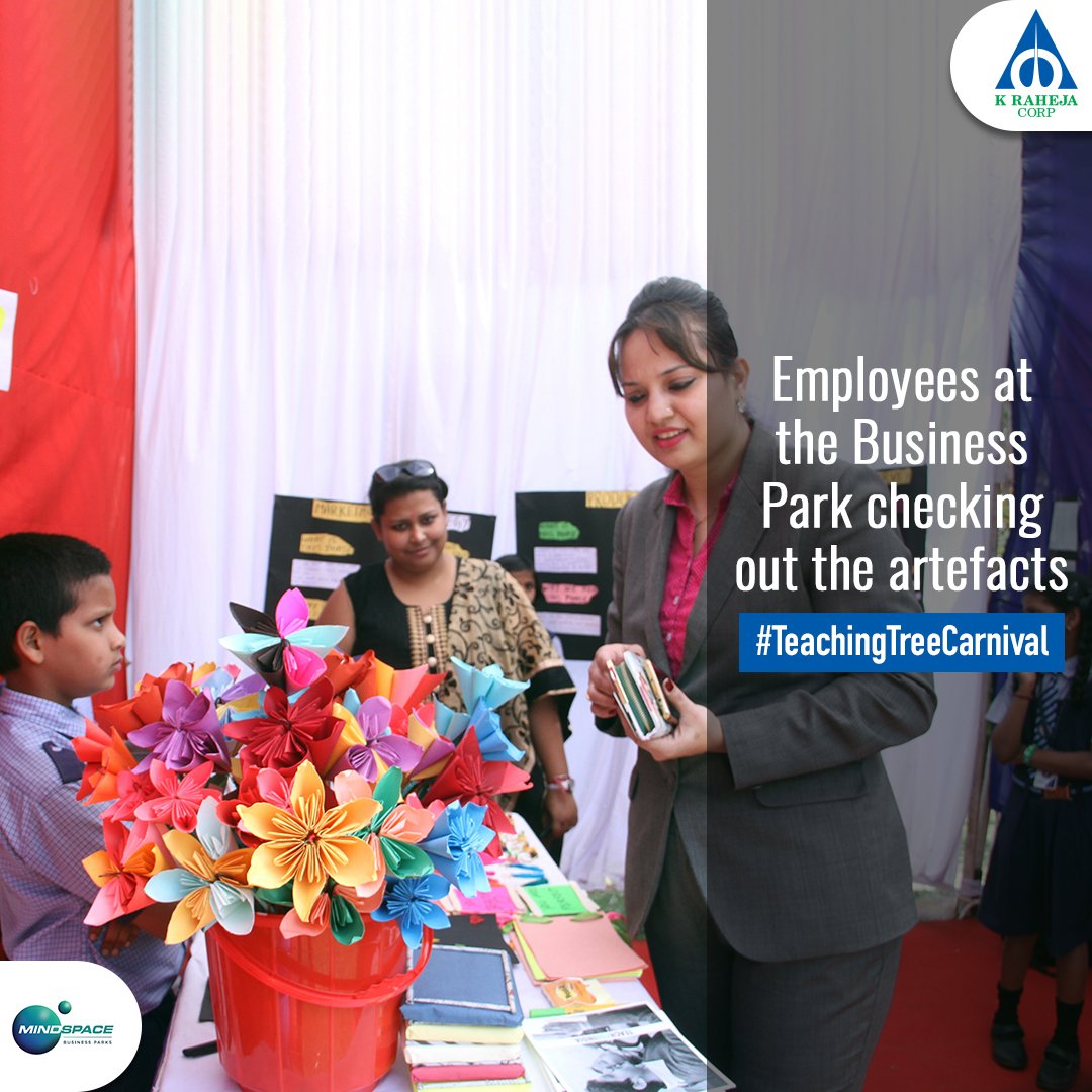 KRaheja_Corp's tweet image. Throwback to the ‘Teaching Tree Carnival’ which @mindspace_parks, Madhapur hosted at its expansive recreation gardens in Hyderabad.

 We can&apos;t wait to host them again. @TeachForIndia

 #CSR #MindspaceBusinesParks #TeachingTree #Throwback #NGO #GivingBack #CommunityService