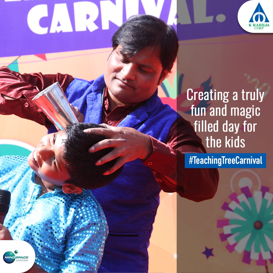 KRaheja_Corp's tweet image. Throwback to the ‘Teaching Tree Carnival’ which @mindspace_parks, Madhapur hosted at its expansive recreation gardens in Hyderabad.

 We can&apos;t wait to host them again. @TeachForIndia

 #CSR #MindspaceBusinesParks #TeachingTree #Throwback #NGO #GivingBack #CommunityService