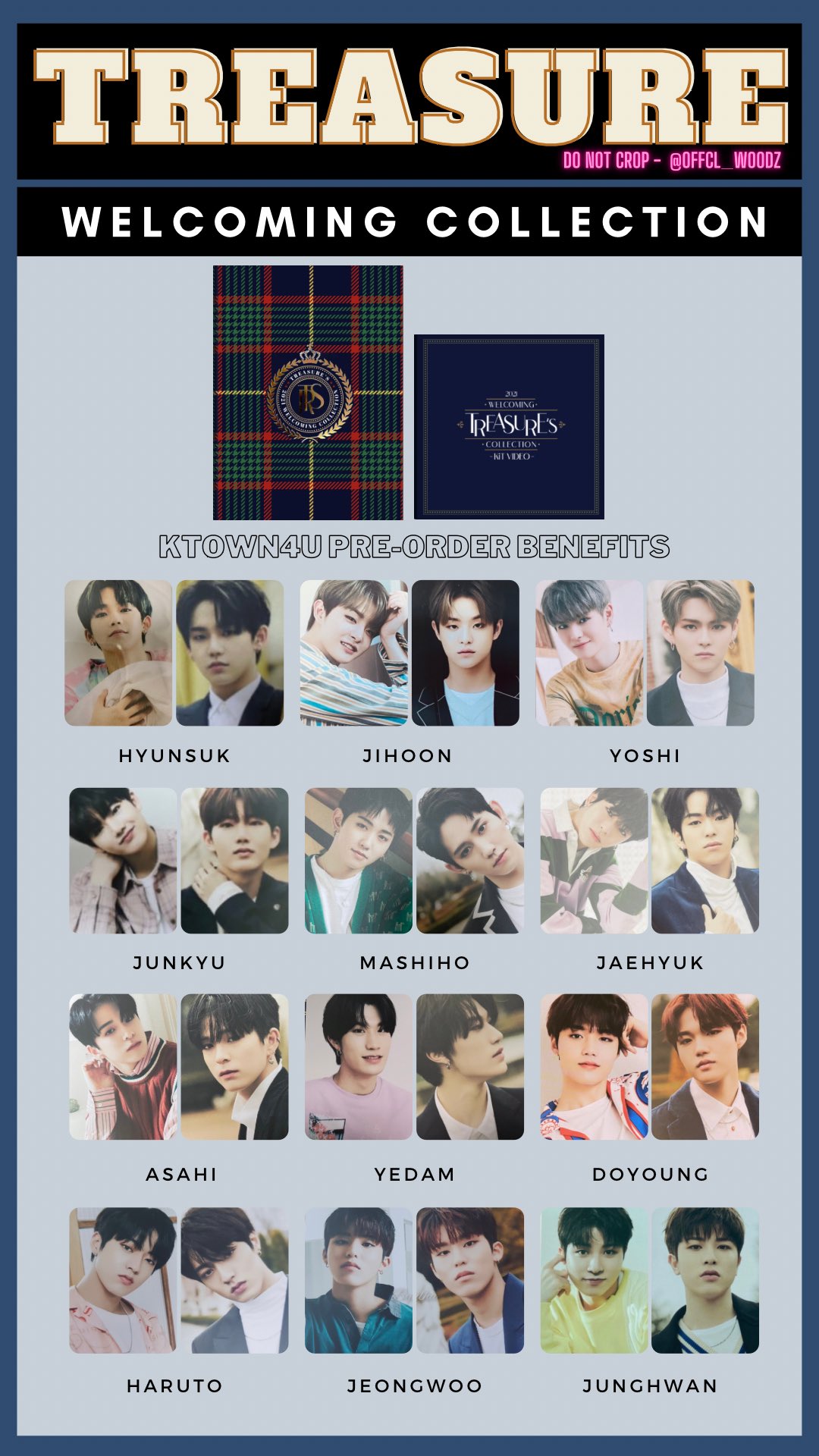 TREASURE｜KiT VIDEO『TREASURE 2023 WELCOMING COLLECTION』リリース