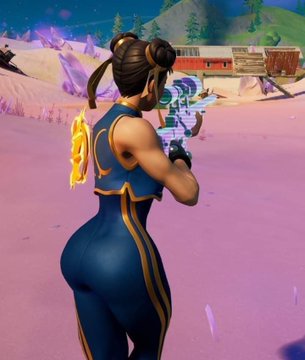 Fortnite players can't stop looking at the Chun-Li Street Fighter skin -  Dexerto