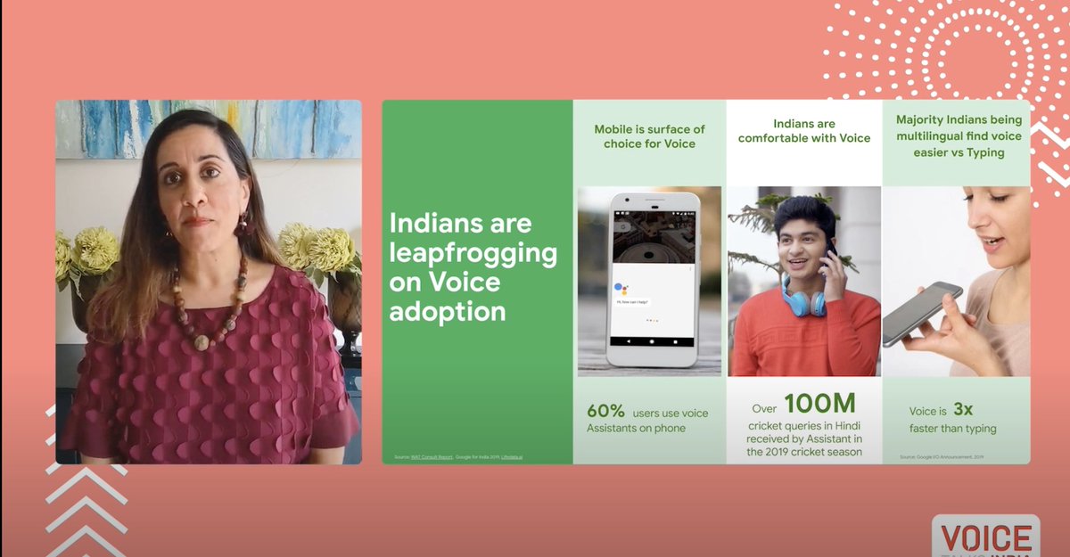 rushvasa's tweet image. Wondering how the next wave of internet users will benefit from it, but voice is going to be the ideal approach. #VOICETalksIndia #VoiceFirst @agrahyah
