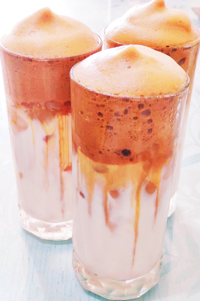 Tried making Dalgona ☕