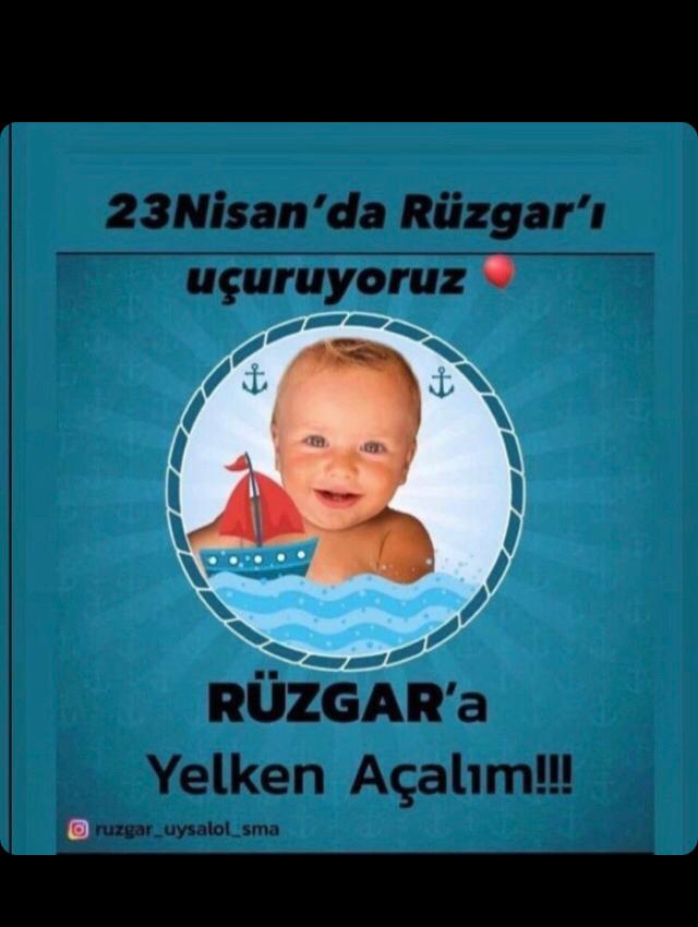 Haydi Sakarya! SMA Hastası Göztepeli Rüzgar kardeşimizin yanında olma vakti.