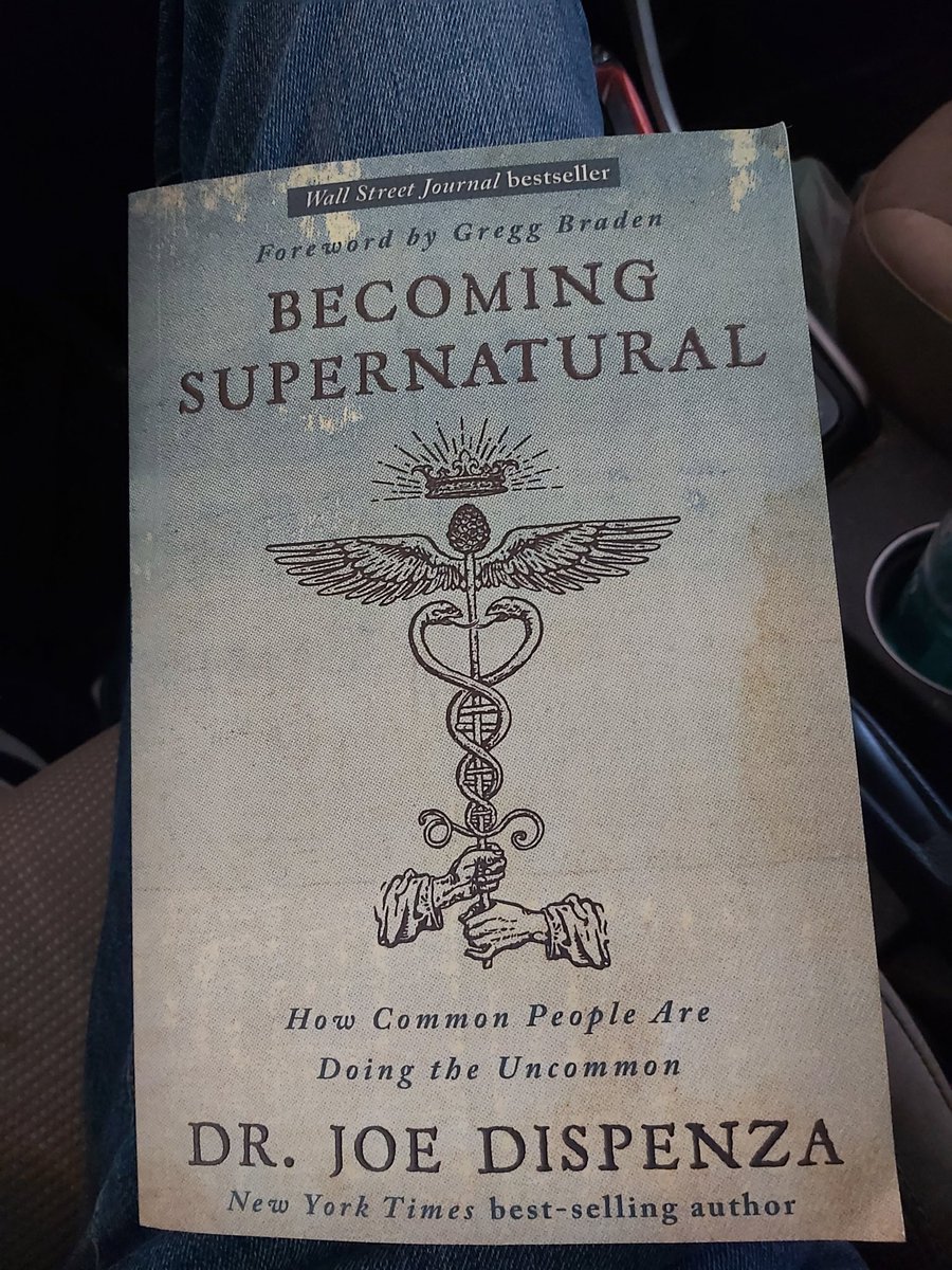 Finally this amazing book has arrived! <a href="/DrJoeDispenza/">Dr Joe Dispenza</a> a man that's pushing the envelope of what it means to be human. I owe so much to this incredible teacher! Thank you!