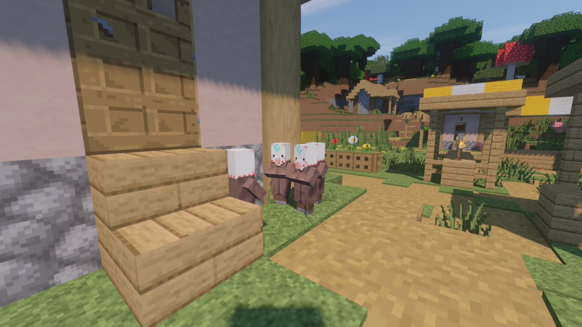 くまままま 村人35pリソースパック作ってみたにぇ みこクラ Miko Art