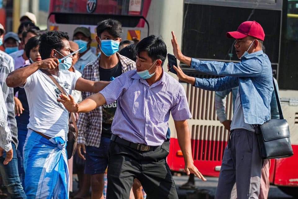 Terrorists of Myanmar Military 
#WhatsHappeninglnMyanmar 
#Feb25Coup
