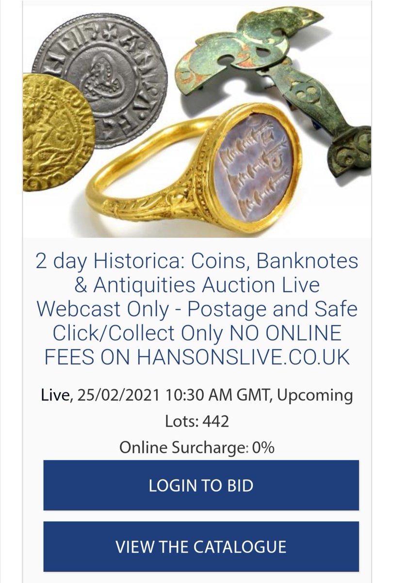 Auction starts today, join us live from 10:30 hansonslive.hansonsauctioneers.co.uk/m/view-auction…