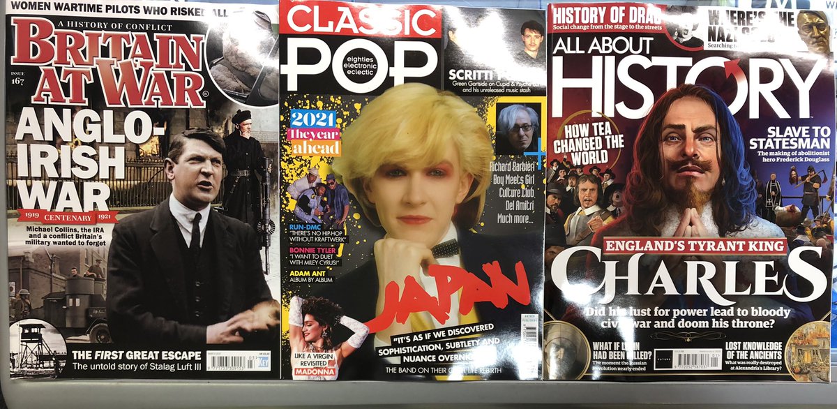 EDiamond136's tweet photo. New arrivals on the magazine stand at Diamonds this morning.....#BuyAMagazine #StaySafe #PlaceAOrder https://t.co/3UMhGzDDVJ
