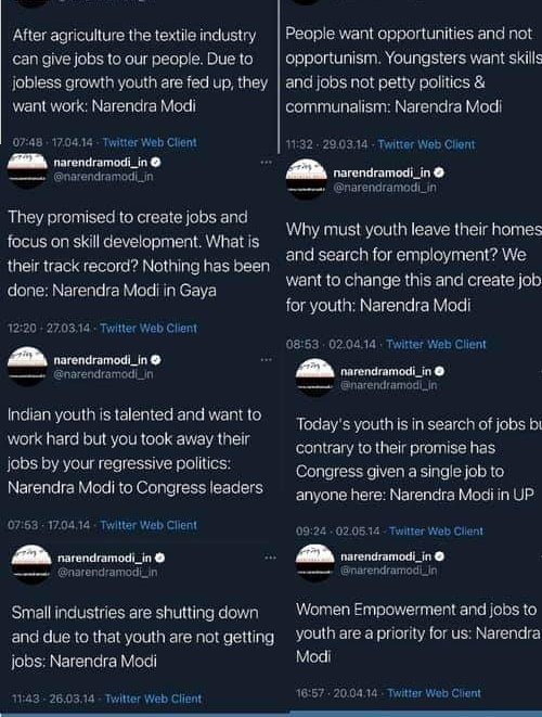 Nikhilvarshney5's tweet photo. #modi_job_do
modi ji jra in jnab ki bhi sun lijiye https://t.co/oJuCt4UaXN