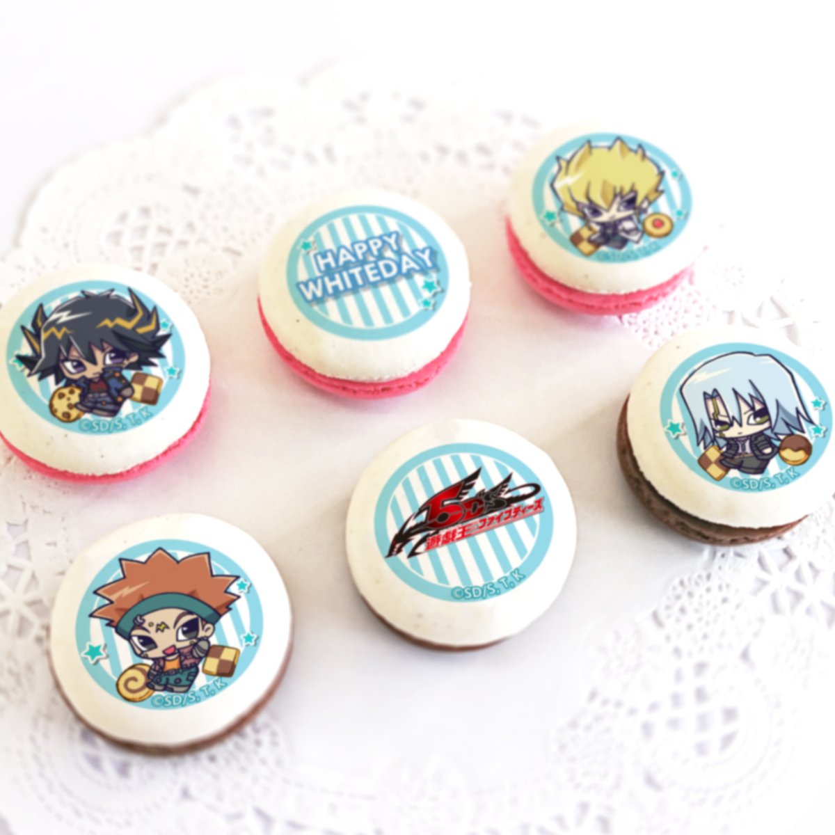 遊戯王 GX プリロール ホワイトデー 2021 丸藤亮 缶バッジ プリケーキ（丸藤亮）【特典缶バッジ付き】[遊☆戯☆王デュエル