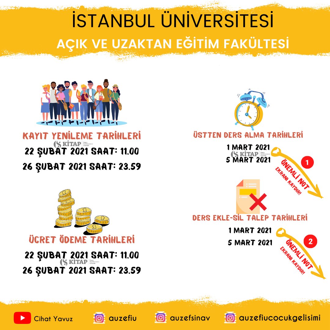 İstanbul Üniversitesi AUZEF Öğrenci Topluluğu (@auzefiu) on Twitter photo 