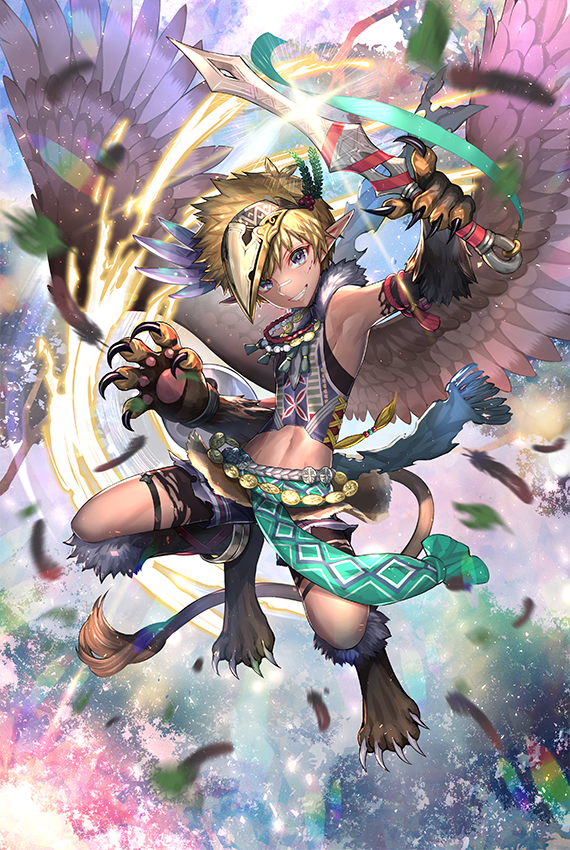 幻獣の世界エピローグ公開！キャラ紹介】 《鷲獅子》 クーシャン(CV