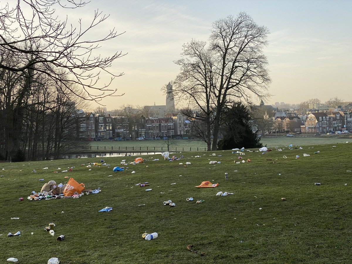 Vondelpark? Nee, ons mooie Arnhem...