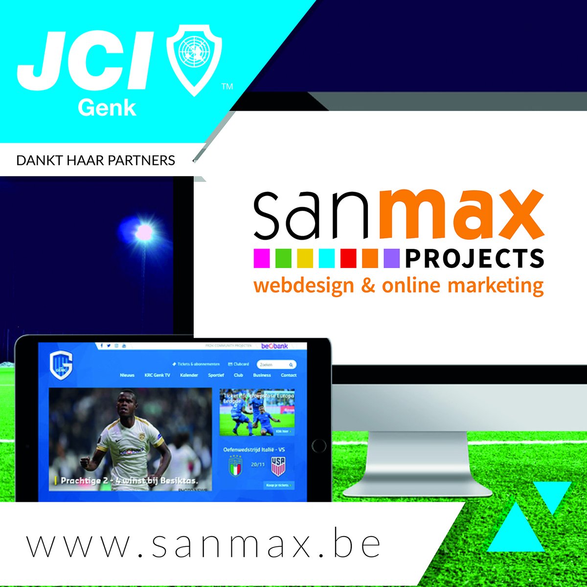 Sanmax is een online en offline partner die met je meedenkt en naar de meest geschikte manier zoekt om jouw merk, product of dienst online in the picture te zetten. 

👉🏼 sanmax.be 🚀