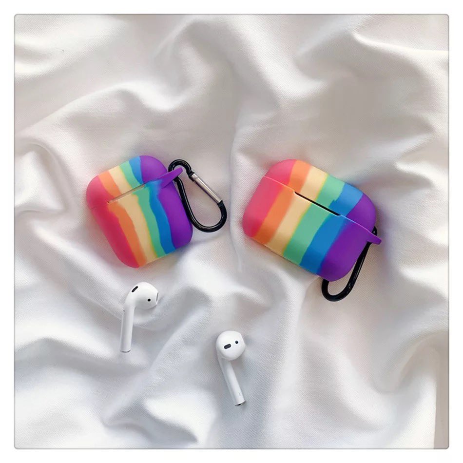 Gojojodeals's tweet photo. Protective Rainbow Style Case For Apple #Airpods 1/2 #AirPodsPro ! 

Click here to buy yours 👉 https://t.co/XL5epvH8nP 

App links are given below :- 

#ios :- https://t.co/ZXVk9JeJkn
#andriod :- https://t.co/I9id3JhlfH https://t.co/Rqejca92pm