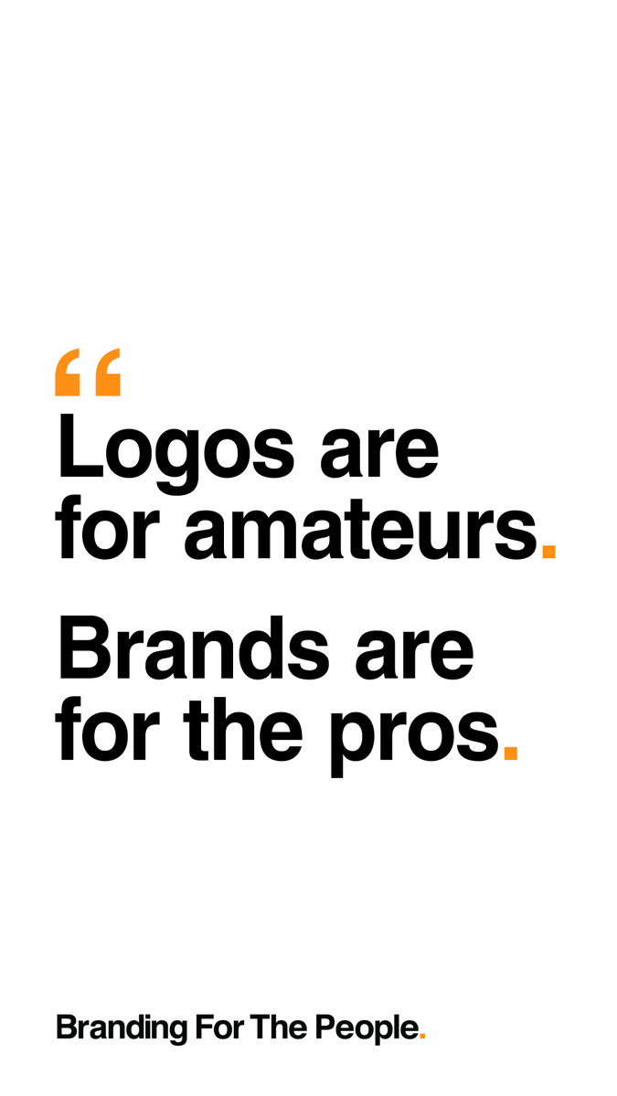 Brand's tweet photo. Brands are for the pros. #branding https://t.co/H6ZgsKnS6l