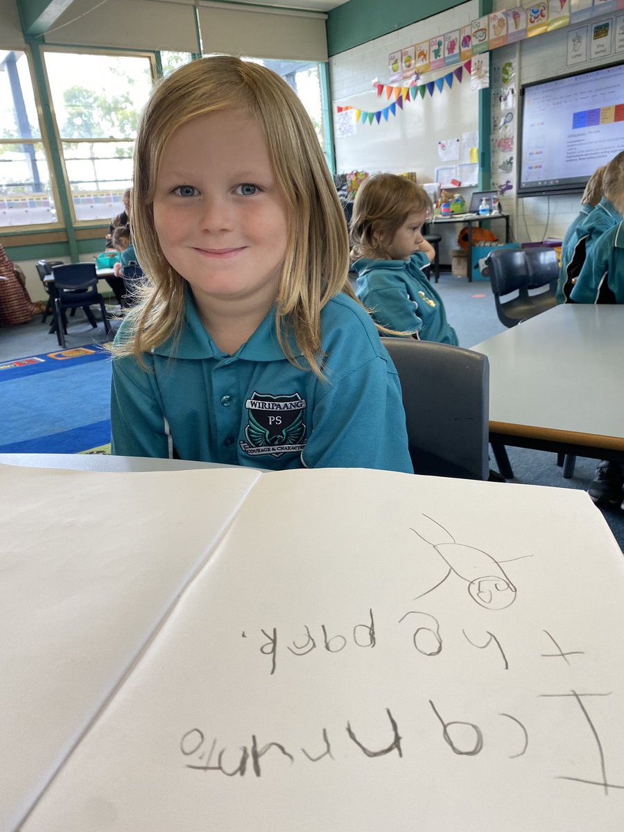 wiripaang's tweet photo. Smashing literacy in 24 days of Kindergarten.... from little things, big things grow! @GlenrockNetwork @SteveHarrisDEL @NSWEducation @NSWSLI https://t.co/RydhWCWDhp