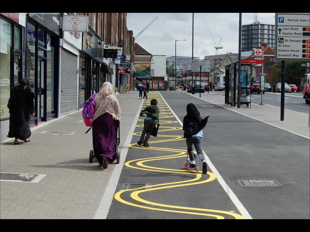 Alison Hill 🇺🇦 (@dralisonhill) on Twitter photo 'There's been a blossoming of playfulness on the streets' Helped by taking liberties with double yellow lines... <a href="/Graham_P_Smith/">Graham Paul Smith</a> you will like this! theguardian.com/artanddesign/2… 'There's been a blossoming of playfulness on the streets' Helped by taking liberties with double yellow lines... <a href="/Graham_P_Smith/">Graham Paul Smith</a> you will like this! theguardian.com/artanddesign/2…