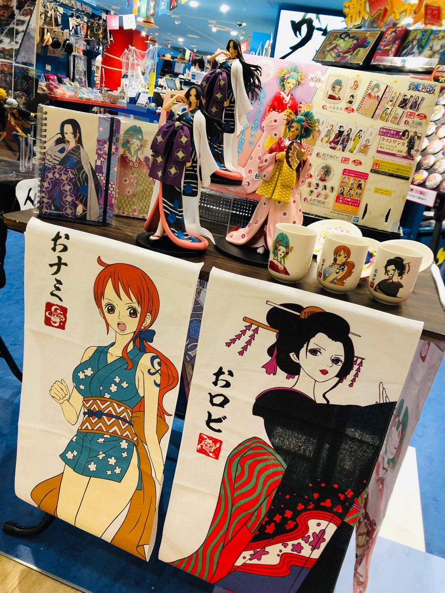O Xrhsths One Piece 麦わらストア池袋店 Sto Twitter 再入荷 一番くじワンピース One Piece Girl S Collection 華ノ幕 1回 850円 税込 サンプル展示しております 好評発売中 麦わらストア Onepiece
