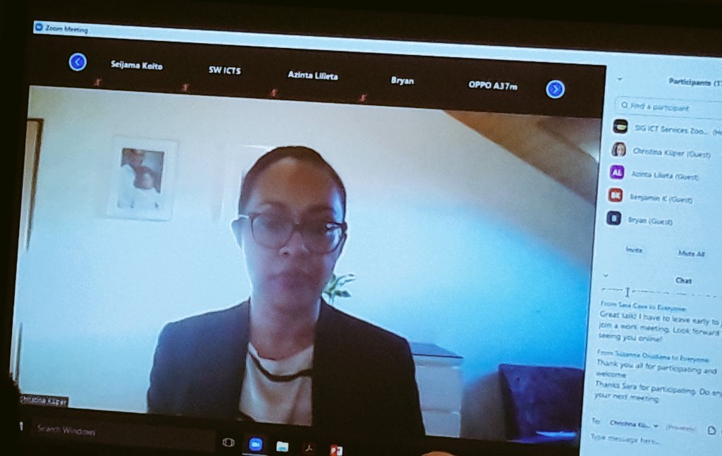 ginakekea's tweet photo. @ITSSI_Official Thank you for the awareness session #ITSSI https://t.co/t5xfqCkjjV