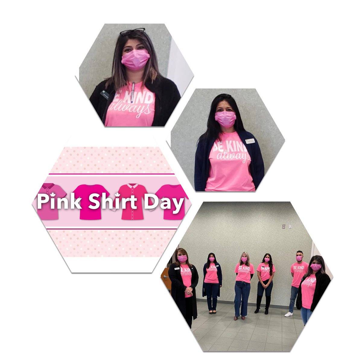 Delta 72nd Team standing up against bullying. Be Kind Always! #AntiBullyingDay #PinkShirtDay  <a href="/AndyCribb_TD/">Andy Cribb</a> @CSir_TD