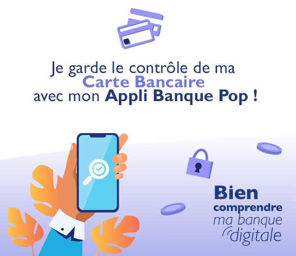 Verrouiller, opposer, augmenter les plafonds … 
Gardez votre Carte Bancaire sous contrôle grâce à l’appli Banque Pop !
Plus d’info sur bpaura-biencomprendre.fr/ma-banque-digi… 
#pub