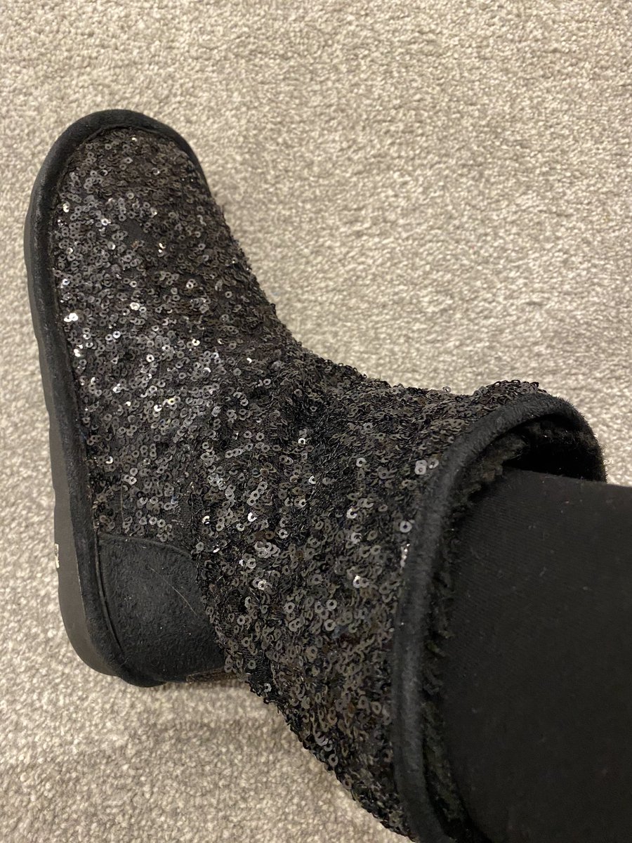 Sparkly slippers ready for Day 2 of conference! #NorthernConference