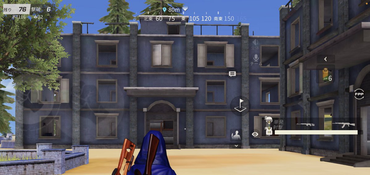 Ran 荒野行動マップ 荒野行動 旧マップ 激戦野原 建物デザイン変更 マンション非対称な作り 屋上裏手から地上まで降下できた箇所が無く ぐるりとバルコニーが設置され 裏手出入口の場所も変更 正面入口右手の小部屋は全ての階 ドアが無くなりどん