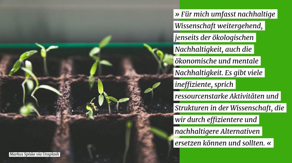 Neu im Magazin: #OpenD-Redakteurin Hannah im Gespräch mit <a href="/EvelynMedawar/">Evelyn Medawar</a> über #Nachhaltigkeit in der #Wissenschaft. Hier geht's zum Interview: opend.org/s/8sls1
#phdlife #phdchat #academicchatter #sustainability <a href="/sustainable_mpg/">@Sustainability_Network@social.mpdl.mpg.de</a> <a href="/maxplanckpress/">Max Planck Society</a> <a href="/maxplanckphdnet/">Max Planck PhDnet</a>